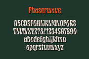 Phaserwave Font, a Serif Font by Mysterylab Designs (Thumbnail 5 of 8)