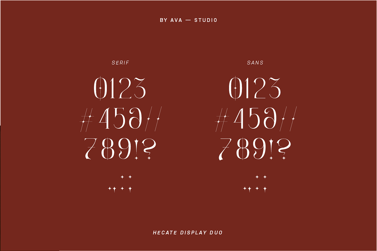 Hecate Font DUO — Halloween Edition, a Serif Font by BY AVA — studio (Photo 5 of 8)