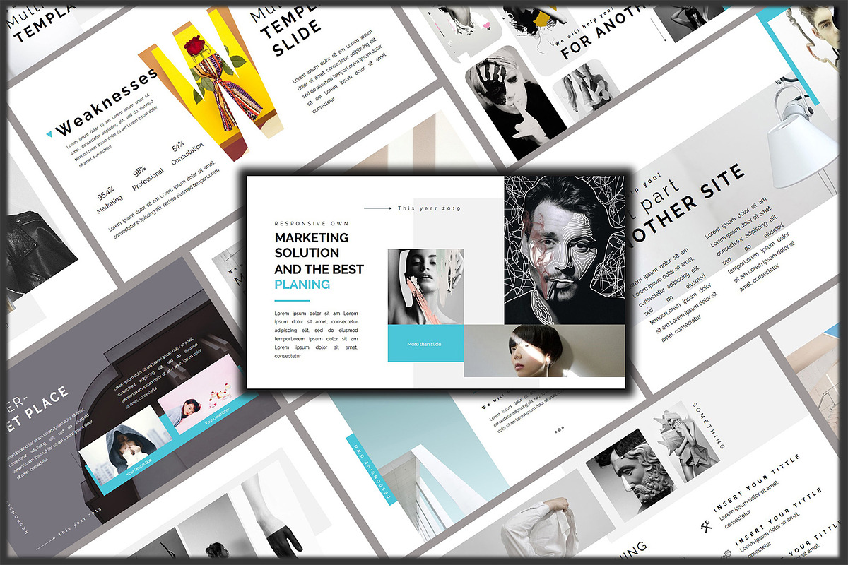 Minimal Corporation Powerpoint, a Presentation Template by Putra Khan (Photo 8 of 8)
