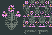 Art Nouveau Graphics & Font, a Graphic by Liz Kohler Brown (Thumbnail 18 of 33)
