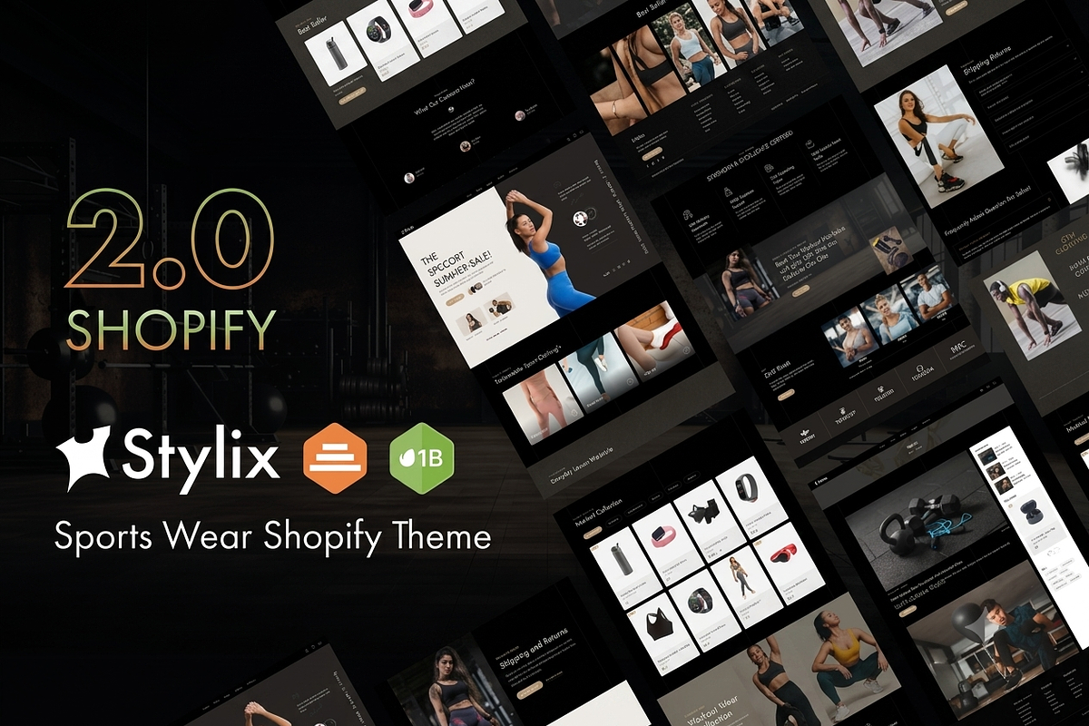 Stylix Sports Clothing Shopify theme, a Shopify Template by ThemesRain (Photo 1 of 3)