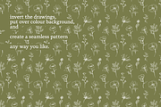 Sketchy Pencil Drawing Wildflowers, an Illustration by elpple (Thumbnail 6 of 7)
