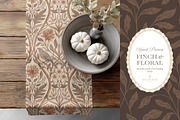 Vintage Bird & Floral Pattern Duo, a Pattern Graphic by Eclectic Anthology (Thumbnail 9 of 13)