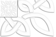 Celtic Knots Symbols, white, a Decorative Illustration by javi.ruiz (Thumbnail 3 of 3)