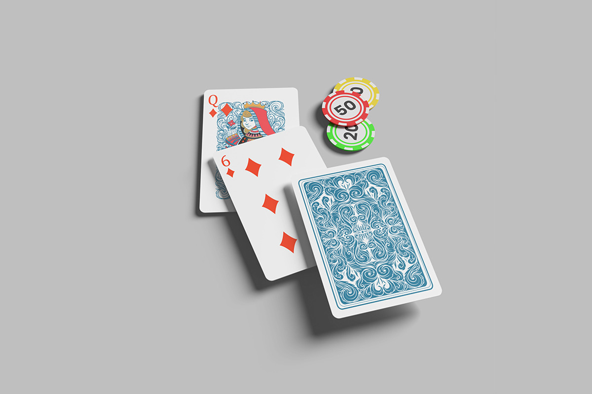 Poker Card Mockup, a Merchandise Mockup by ianmikraz (Photo 4 of 5)