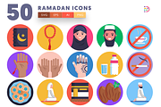 50 Ramadan Icons, an Outline Icon by Dighital (Thumbnail 1 of 10)