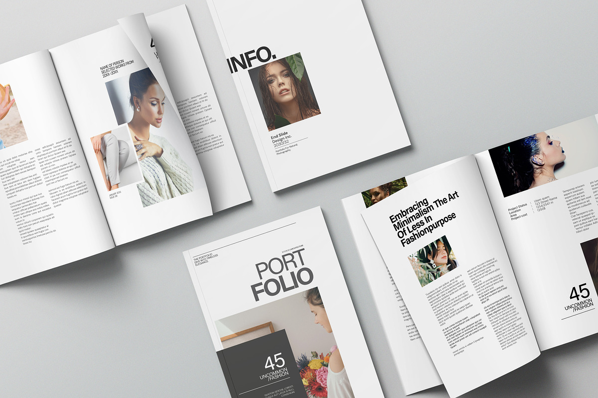 Portfolio Template preview 6