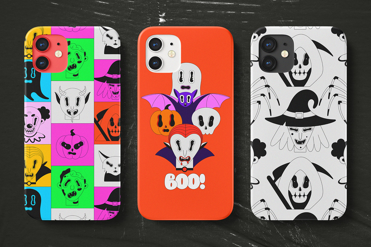 BOO! - Halloween Collection, a Seasonal Illustration by Leila Divine (Photo 8 of 19)