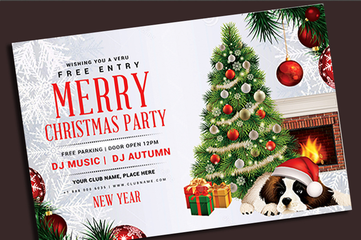 50-Christmas Flyers Bundle, a Flyer Template by AfzaalGraphics (Photo 49 of 49)