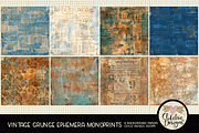 Vintage Grunge Ephemera Background, a Texture Graphic by Clikchic Designs (Thumbnail 2 of 6)