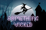 Cobweberly Halloween Spider Web Font, a Serif Font by Dancing with Ink (Thumbnail 4 of 23)