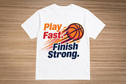 Play Fast Finish Strong, an Object Graphic by balal (Thumbnail 1 of 3)