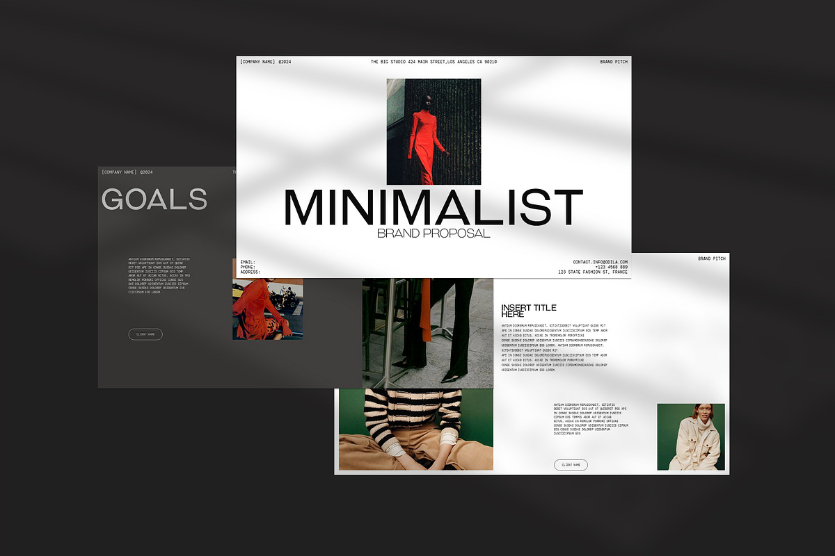 Minimalist Brand Proposal Template preview 6
