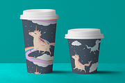 Legendary Unicorn Seamless Patterns, a Pattern Graphic by Dz Akali (Thumbnail 2 of 7)