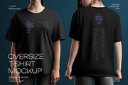 5 Mockups Woman Oversize T-Shirt, a Shirt Mockup by Grow Design Craft Studio (Thumbnail 1 of 8)
