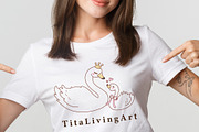 Retro Mother's Day Clipart, Girly, a Seasonal Illustration by TitaLivingArt (Thumbnail 8 of 9)