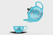 Teapot with Cup Mockups, a Cups & Container Mockup by Mockups Girl (Thumbnail 5 of 5)