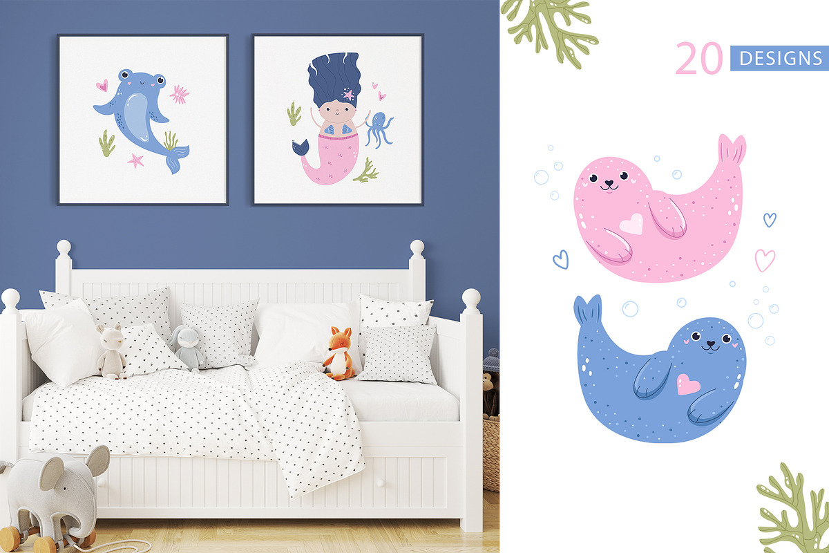 Under the Sea Pack, an Object Illustration by danceyourlife (Photo 9 of 9)