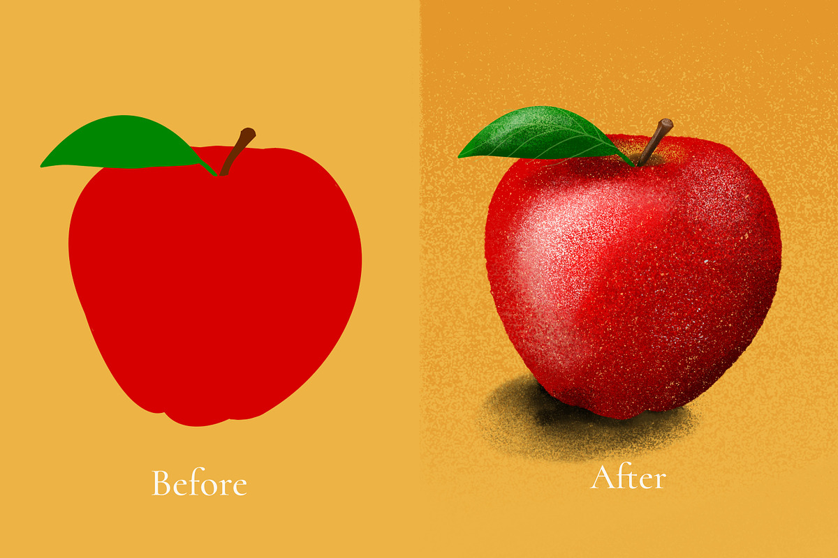 MultiGrain Procreate Brush Set, a Brush Add-On by Cynlop Ink (Photo 5 of 9)