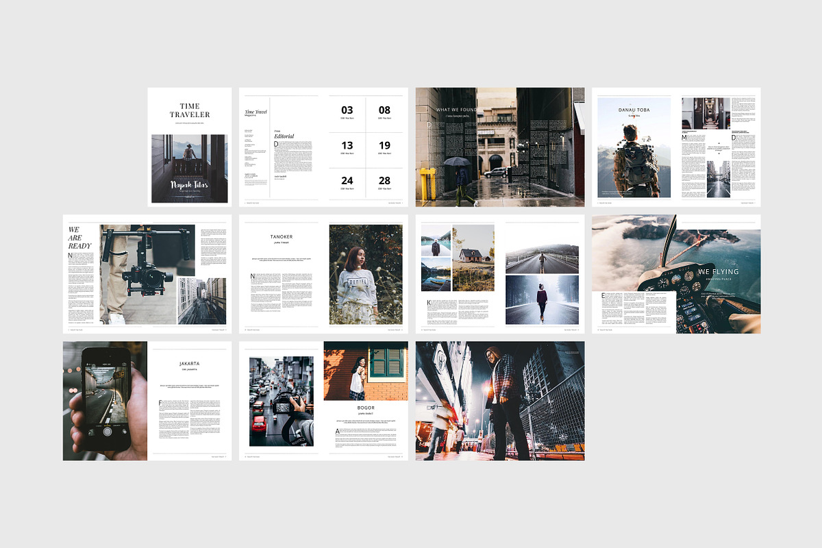 Time Traveler Magazine, a Magazine Template by Loc Tropis (Photo 10 of 11)