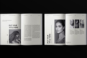 Book Template: InDesign & Canva, a Magazine Template by Work-Envance (Thumbnail 9 of 13)
