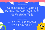 Happy Kiddy Playful Kids Font, a Sans Serif Font by Vadovastd (Thumbnail 2 of 7)