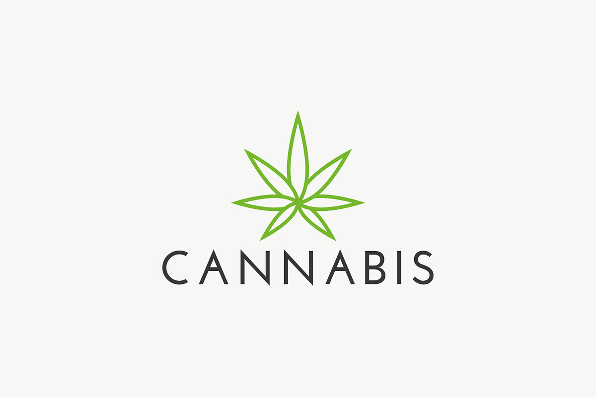 Green Cannabis Leaf Logo, a Branding & Logo Template by Signatoro (Photo 2 of 2)