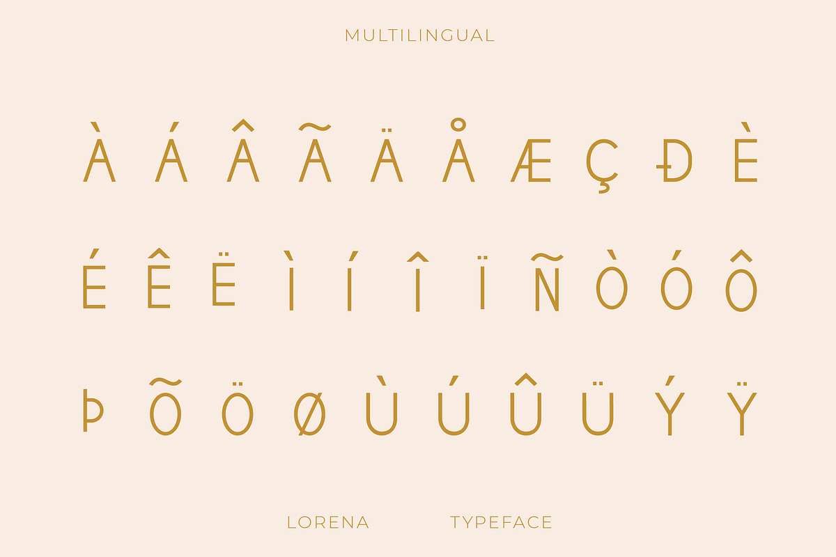Lorena Typeface, a Sans Serif Font by CCS Type (Photo 15 of 21)