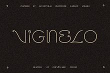VIGNELO Typeface