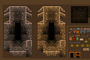 Platformer Game Tile Set 11, an Illustration by pzUH (Thumbnail 3 of 3)