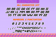 Retro Pixel is a pixel font, a Handwritten Font by Brown Cupple (Thumbnail 8 of 9)