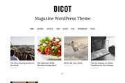 Dicot Magazine WordPress Theme, a WordPress Template by DesignOrbital (Thumbnail 1 of 5)