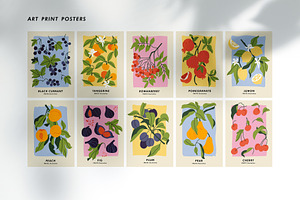 Collection Fruit Prints