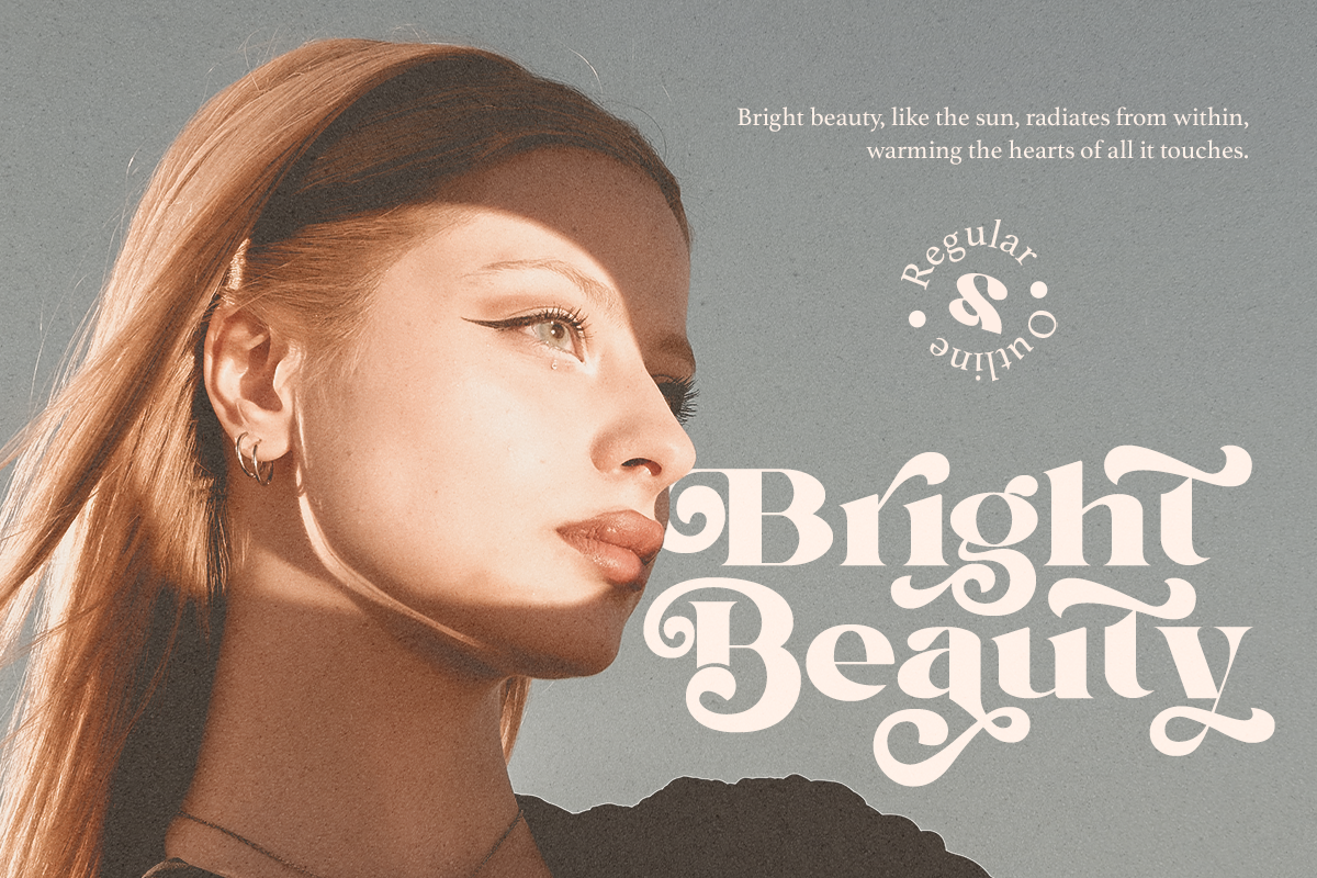 Peachy Retro - Modern Retro Serif, a Serif Font by Dharmas Foundry (Photo 5 of 14)