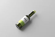 Quarter Mini Bottle Mock-Up, a Cups & Container Mockup by pmvch (Thumbnail 4 of 7)