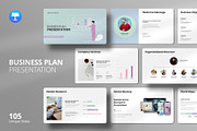 Business Plan Keynote Template, a Presentation Template by Design Vault (Thumbnail 1 of 13)
