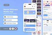 Eunoia - Calm Wellness App UI Kit, an App Template by twinstd (Thumbnail 1 of 5)