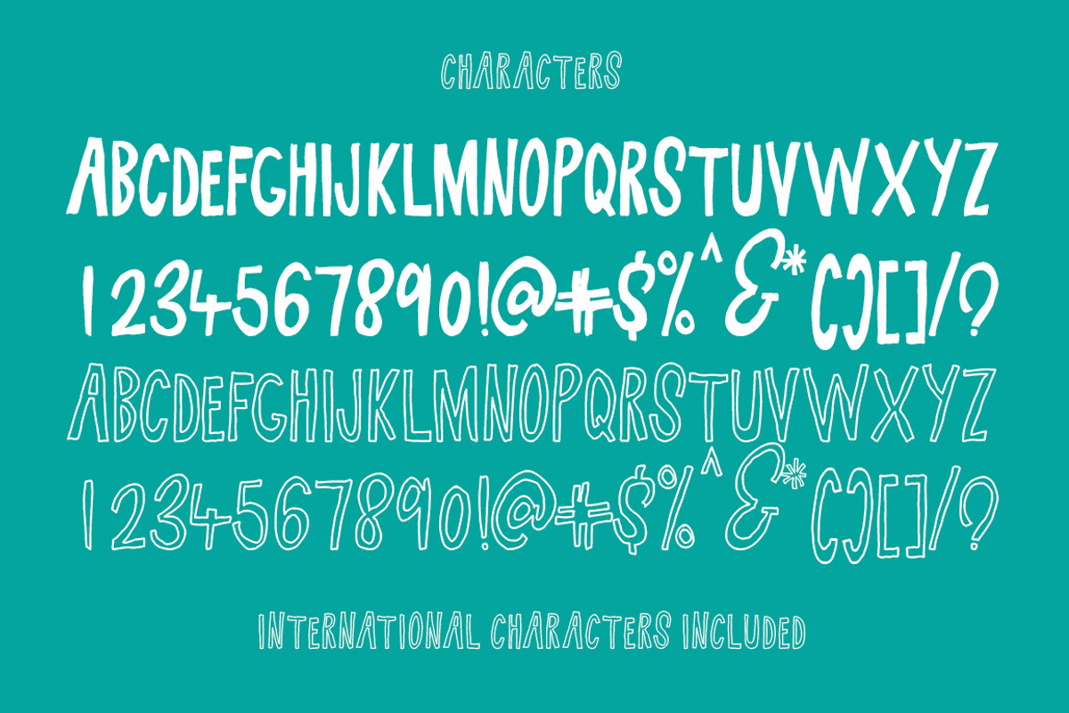 Berry Merry Font preview 4