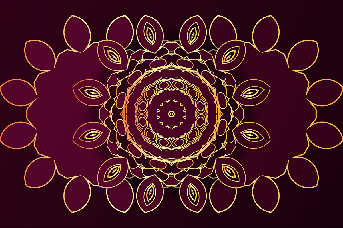 Mandala Circular Pattern Vector Pack, a Background Graphic by NJ Himel (Photo 20 of 95)