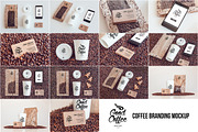 Coffee Branding Mock-up, a Cups & Container Mockup by Freeman Studio (Thumbnail 3 of 16)