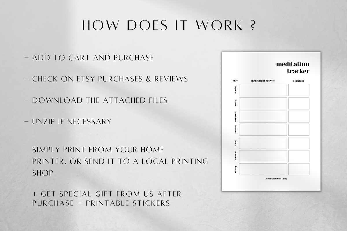 Manifestation Planner Printable, a Stationery Template by BRANDcontent (Photo 6 of 6)