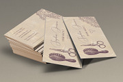 Hairdresser Business Card Design, a Business Card Template by Kseniya-Omega (Thumbnail 5 of 5)