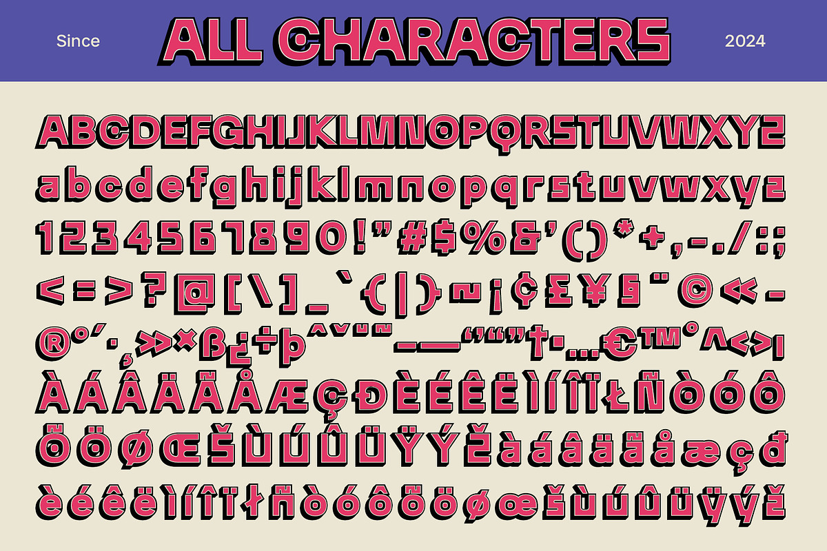CS Holmes 3D, a Sans Serif Font by Craft Supply Co. (Photo 8 of 8)