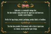 Collectials A Classic Font, a Serif Font by 24Design Studios (Thumbnail 6 of 7)