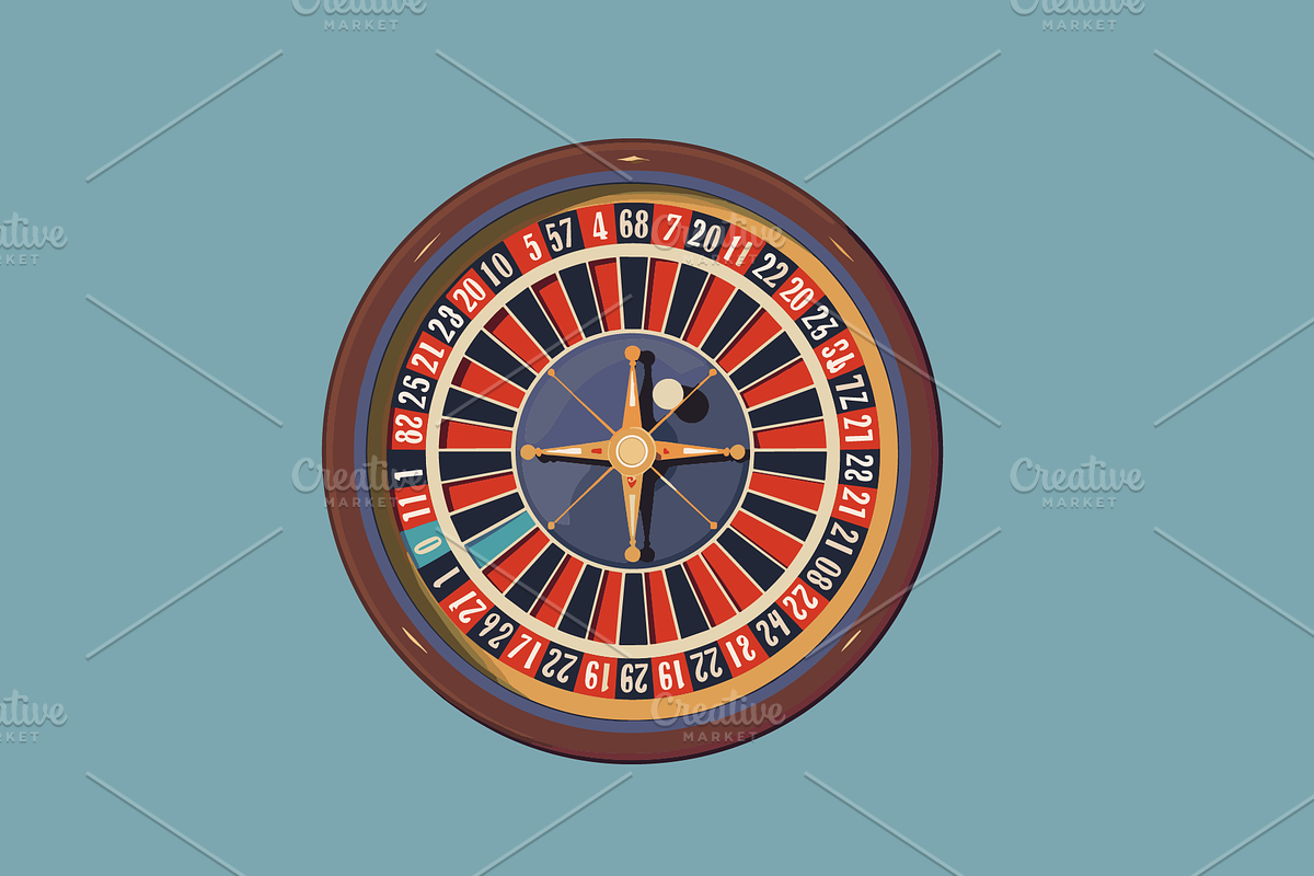 Casino Game and Gambling Illustrated, an Illustration by billpaxton.next (Photo 10 of 22)
