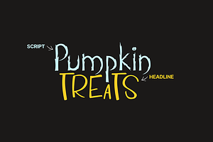 Pumpkin Treats - The Halloween Fonts