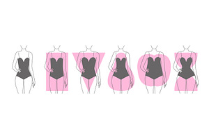 Five types of women s body shapes