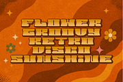 Mondigo-Retro Groovy Font, a Sans Serif Font by Linecreative (Thumbnail 4 of 5)