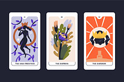 Tarot cards set. Major arcana deck, an Illustration by Good Studio (Thumbnail 8 of 9)