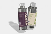 Glass Medicine Bottle Mockup, a Packaging Mockup by Unerispace (Thumbnail 2 of 5)